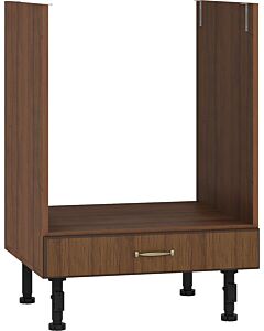 Кухненски шкаф OREH долен Н-60/87 ЗА ФУРНА, орех/орех мускат патина (004.102.0026)