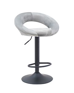 Бар стол Н-102 сиво/черно  (100.009.0075)