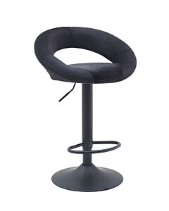 Бар стол Н-102 черно/черно  (100.009.0077)