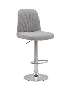 Бар стол Н-122 сиво/хром  (100.009.0046)