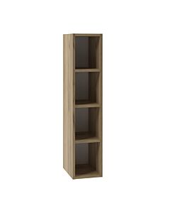 Кухненски шкаф SKY LOFT В-20/93 ОТВОРЕН златен дъб крафт/сиво  (005.002.3307)