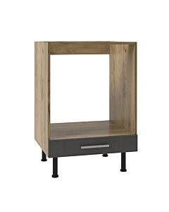 Кухненски шкаф SKY LOFT Н-60/87 ЗА ФУРНА златен дъб крафт/сиво  (005.002.3325)