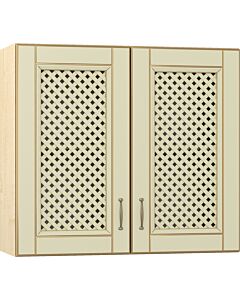 Кухненски шкаф VANILLA РЕШЕТКА В-80/72  клен/златна патина  (005.002.1554)