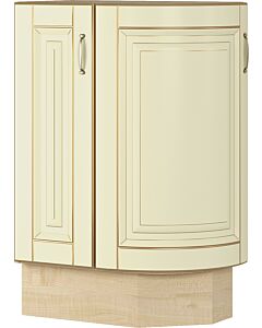 Кухненски шкаф VANILLA Н-30/87 ДВ.ЗАОБЛЕН, клен/златна патина (004.100.0003)