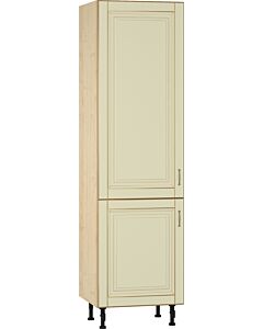 Кухненски шкаф VANILLA ШУ-60/219 ЗА ХЛАДИЛНИК, клен/златна патина  (005.002.1584)