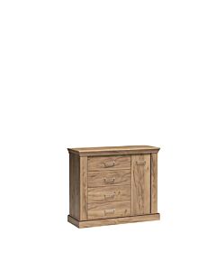 Комод с чекмеджета ANTICA A-2 златен дъб  крафт  (003.030.0524)