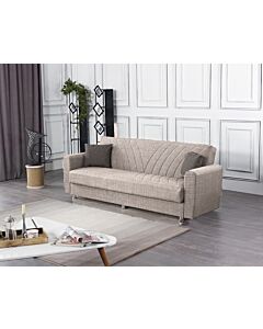 Диван ERNEST  бежово/кафяво  (096.001.0022)