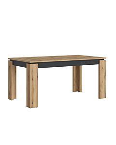 Трапезна маса разтегателна CORTE CORT01 крайбрежен дъб/сиво  (088.002.0043)