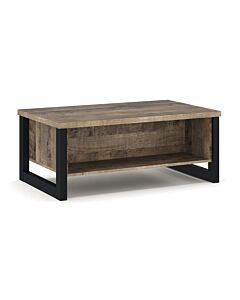 Холна маса EMILI колониален дъб гранж/черно  (089.004.0179)