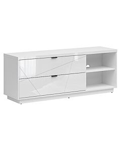 ТВ шкаф FORN RTV2S корпус и фронт бял лак  (007.011.0012)
