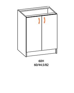 Кухненски шкаф ALINA долен 60Н с плот тъмен мрамор  (089.001.0108)