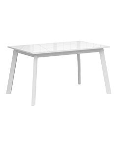 Трапезна маса разтегателна FORN STOL бяло/бял лак  (007.011.0069)