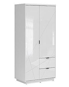 Гардероб FORN SZF2D2S корпус и фронт бял лак  (007.011.0013)