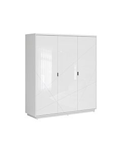 Гардероб FORN SZF3D корпус и фронт бял лак  (007.011.0056)