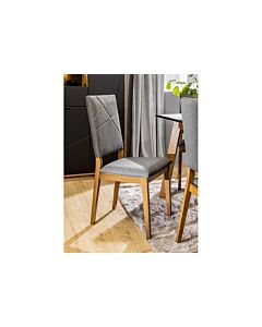 Трапезен стол FORN  дъб стирлинг/sawana_05 сиво  (007.011.0075)