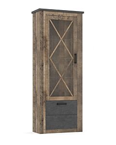 GEORGIA 1Д1В пенал колониален дъб/матера  (089.004.0096)