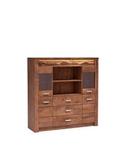 Витрина INDIANAPOLIS I-22 светла пепел  (003.030.0260)