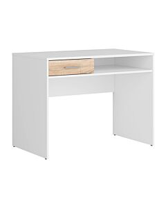 Бюро NEPO PLUS BIU1S корпус бяло/фронт дъб сонома  (020.004.0035)