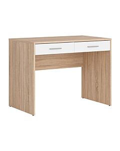 Бюро NEPO PLUS BIU2S корпус дъб сонома/фронт бяло  (020.004.0048)