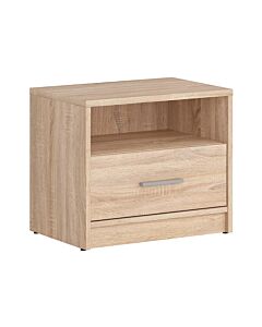 Нощно шкафче NEPO PLUS KOM1S корпус и фронт дъб сонома  (020.004.0253)