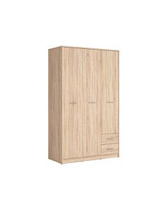 Гардероб NEPO PLUS SZF3D2S корпус и фронт дъб сонома  (020.004.0293)