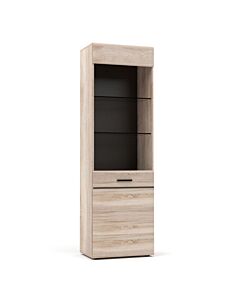 Витрина висока SOLO 1W дъб сонома (092.006.0028)