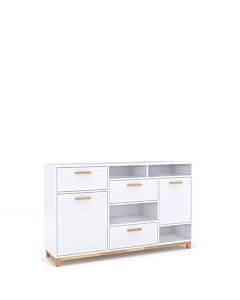 Скрин STEKA 2D3S бяло/каменен дъб  (092.091.0013)