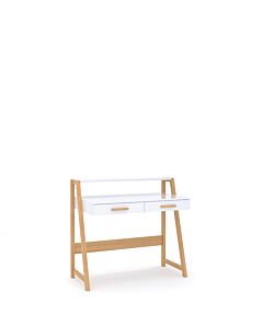 Бюро STEKA 2S бяло/каменен дъб  (092.091.0017)