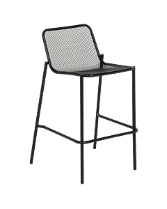 Метален кетъринг бар стол BAMA - черен (3535159)