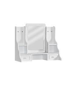 Надстройка за детски скрин NIL - бяла (3575161)