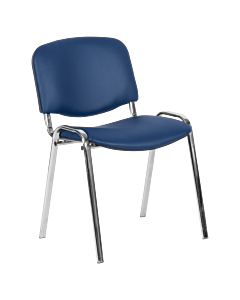 Посетителски стол Carmen 1135-1 LUX - тъмносин N (3520872_4)