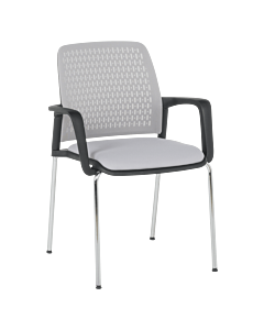 Посетителски стол Carmen 1138 CH - светлосив (3520901_3)