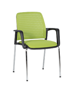 Посетителски стол Carmen 1138 CH - зелен (3520901_2)