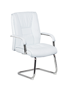 Посетителски стол Carmen 6540 - бял (3520722)