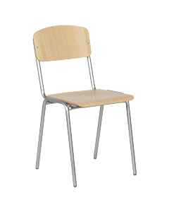 Посетителски стол TASK - бук (3520875)