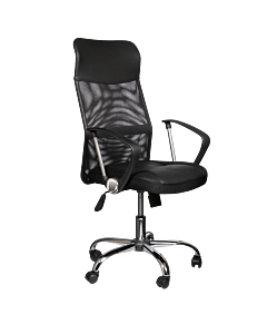 Президентски офис стол Carmen 6083 - черен (3520124)