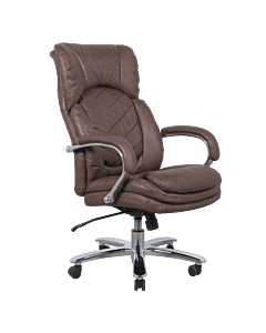 Президентски офис стол Carmen 6100 - кафяв (3520316)