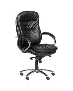 Президентски офис стол Carmen 6114 - черен (3520047)