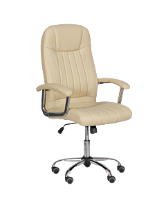 Президентски офис стол Carmen 6181 - крем  (3520177_92)