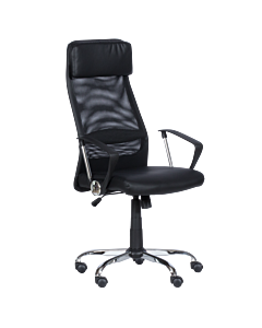 Президентски офис стол Carmen 6184 - черен (3520160)