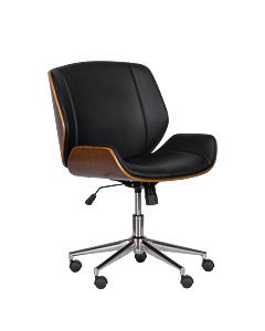 Президентски офис стол Carmen 6405 - орех-черен (3520062)