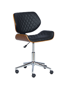 Президентски офис стол Carmen 6410 - орех - черен (3520068)