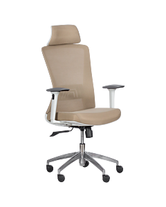 Ергономичен стол Carmen 7542 W - бежов (3520352)