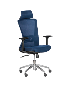 Ергономичен стол Carmen 7542 - тъмносин (3520352_2)