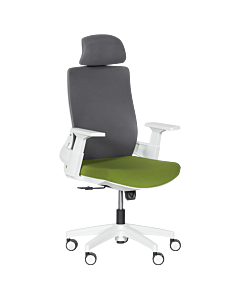 Президентски офис стол Carmen 7546 - тъмнозелен-сив (3520356_2)