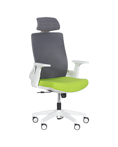 Президентски офис стол Carmen 7546 - зелен-сив (3520356_1)