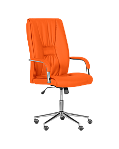 Президентски офис стол Carmen 6500-1 - оранжев (3520709_3)