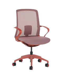 Работен офис стол Carmen 7061 - червен (3520529_2)