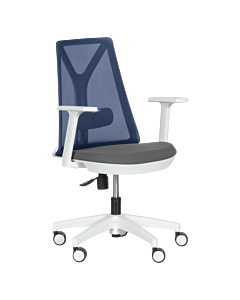 Работен офис стол Carmen 7565 - сив (3520385)