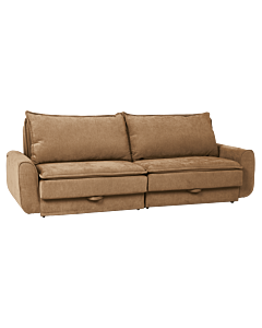 Разтегателен диван - тройка BALAMBA - охра Н37 (3551532)